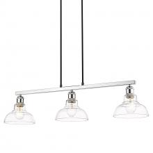  0305-LP CH-CLR - Carver Linear Pendant in Chrome